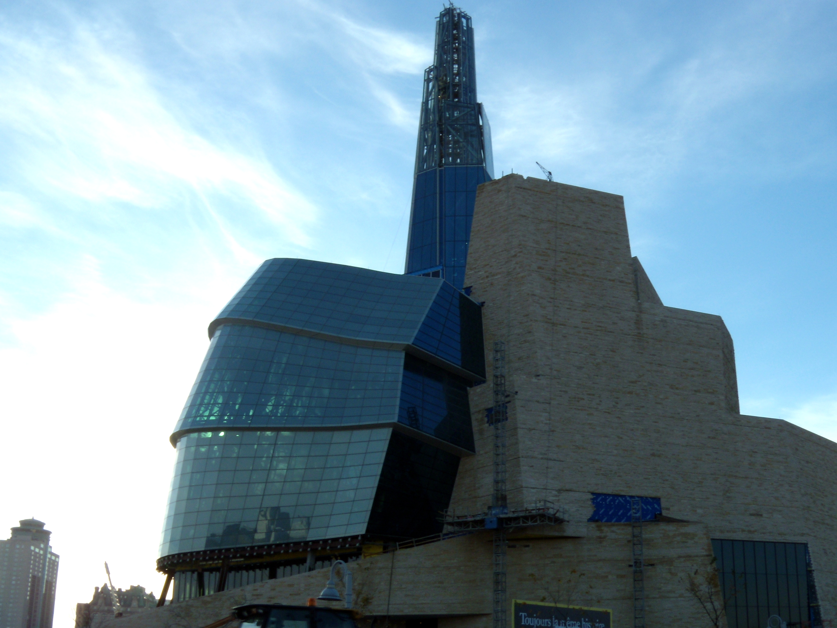 Canadian Museum for Human Rights, October 2012
