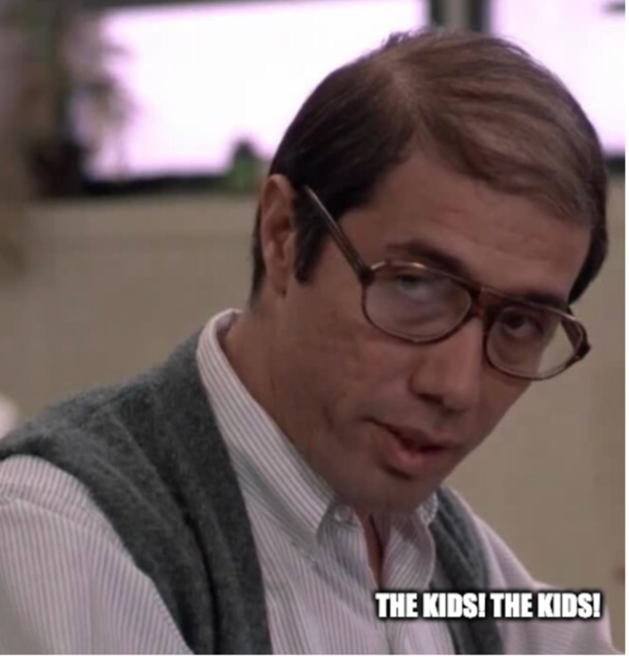 Edward James Olmos in Stand and Deliver reminding us that it's about 