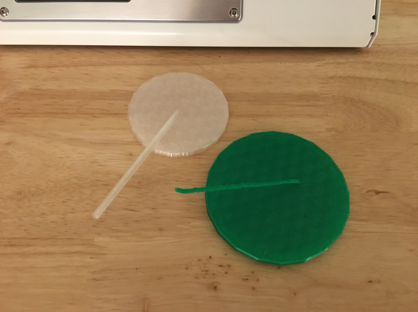 Atropos. 3D printed “sundials” generated from spin accelerometer data.