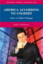 Bookcover with Stephen Colbert pointing at reader